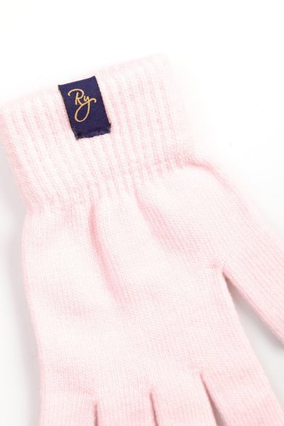 Ladies Knitted Gloves - Bella - Sorbet