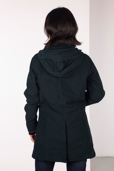 Ladies 3/4 Length Coat – Danby - Navy