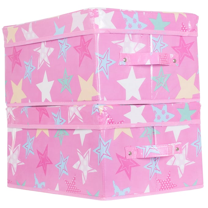 2 Pack Pop Up Storage Boxes UK