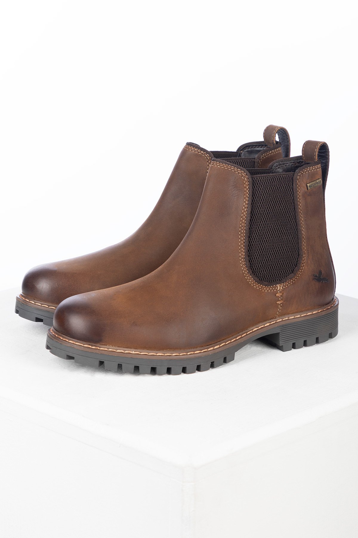 Bottes Chelsea en cuir pour hommes - Sledmere