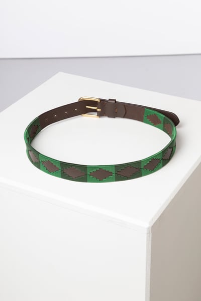 Polo Belts - Brown/Olive/Apple