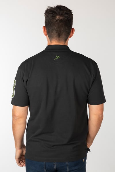 Men's Fordon V Polo Shirt - Black