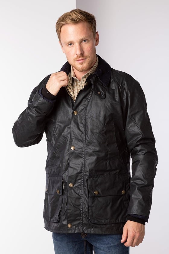 Chaqueta encerada Slim Fit para hombre Reino Unido