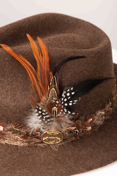 Damen Wollfilzhut - Helmsley - Braun