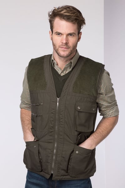 Men's Brecon Body Warmer - Olive