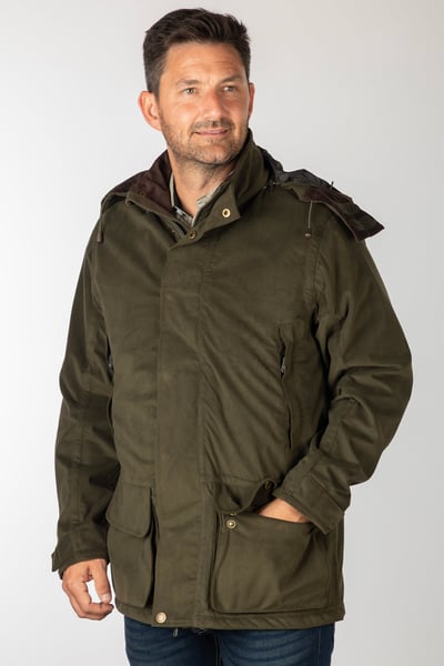 Men's Shooting Jacket - Danby II - Dark Olive