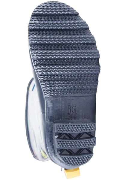 Juniors Tractor Wellingtons - Navy