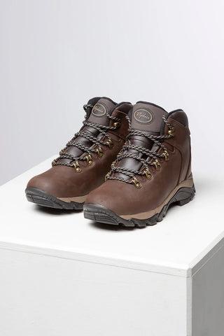 Braune Wanderstiefel für Damen