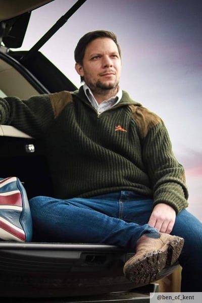 Men's Half Zip Shooting Jumper - Danby - Olive