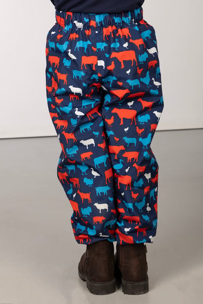Toddler Splash Trousers - Farmyard