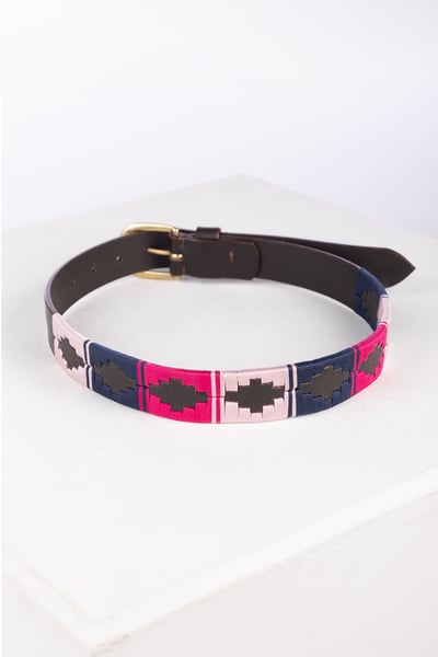 Junior-Polo-Gürtel – Askwith - Bonbon/Navy/Sorbet