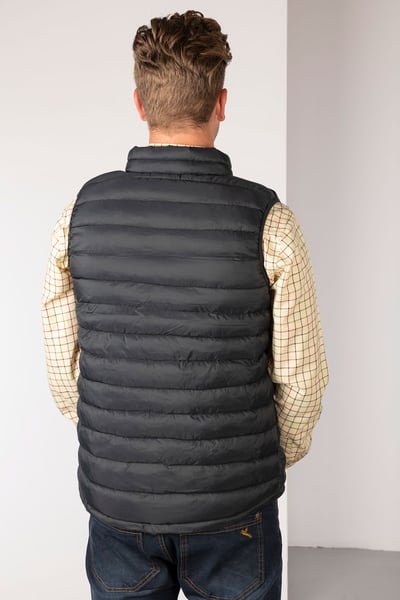 Isolierte Weste für Herren – Runswick Bay - Schwarz