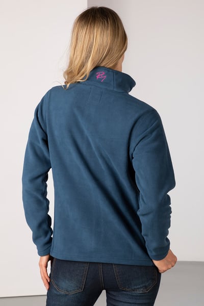 Ladies Full Zip Fleece - Agnes IV - Denim
