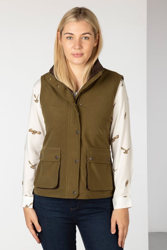 Ladies Country Gilet | Shooting Waistcoats EN-CA | Rydale