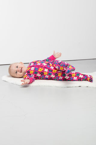 Baby Floral Sleepsuit