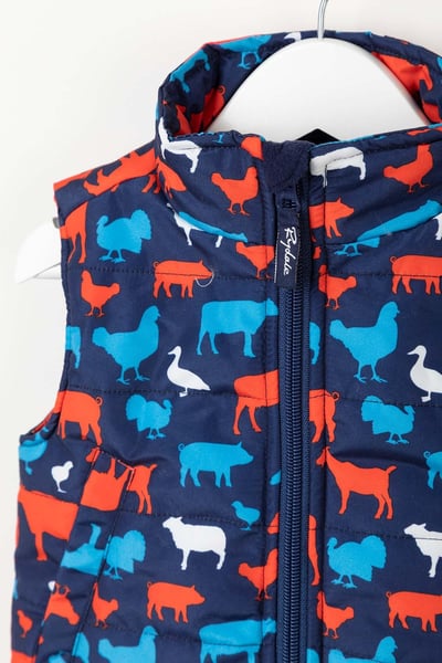 Toddler Padded Splash Gilet - Farmyard