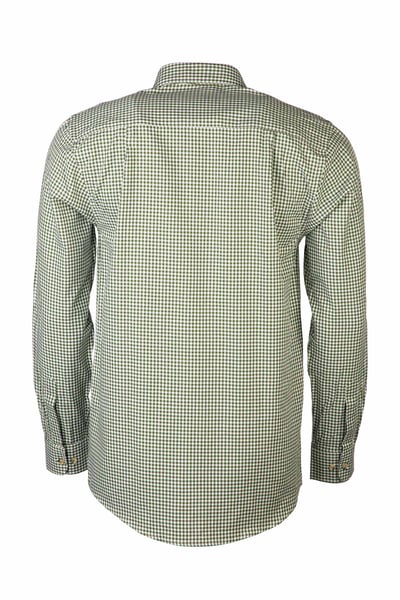 Men's Country Checked Shirt - Millington - Millington Olive