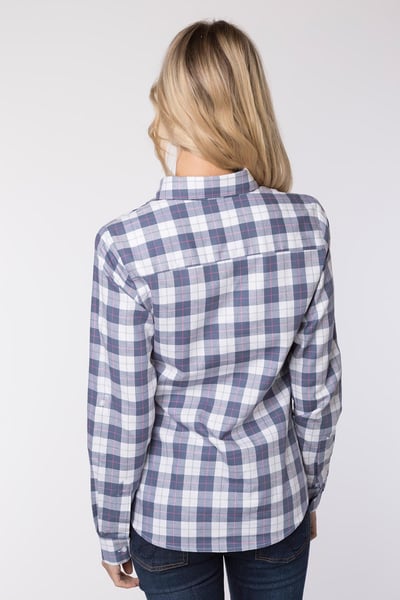 Ladies Hannah Country Overhead Shirt - Lily II - Smoke