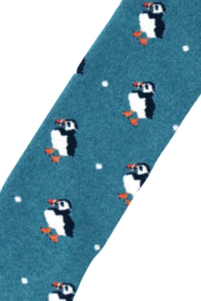 Funky Wellie Socks - Puffy Puffin