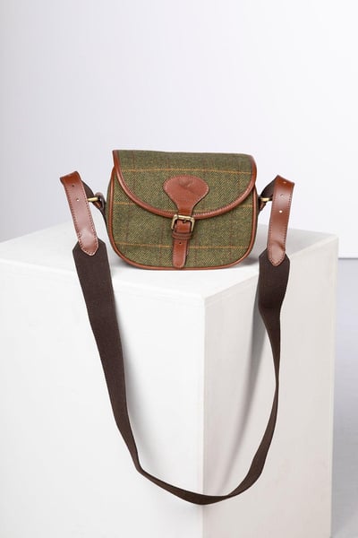 Tweed Patronentasche - Danby - Heide