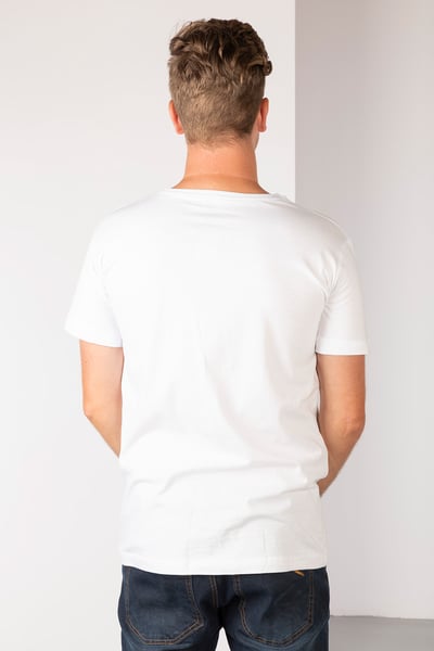 Men's Round Neck T-Shirt - White