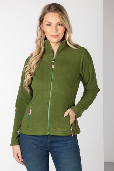 Ladies Full Zip Fleece - Agnes IV - Moss