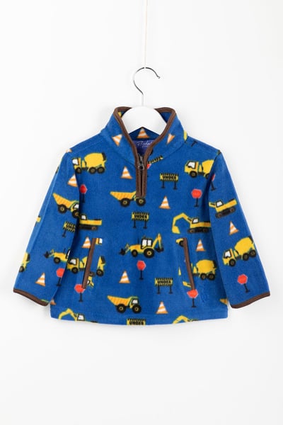 Toddler Overhead Fleece - Digger