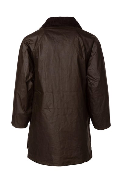 Kid's Wax Jacket - Etton - Olive