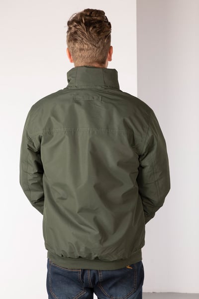 Men's Ripon Team Bomber Jacket - Dark Green