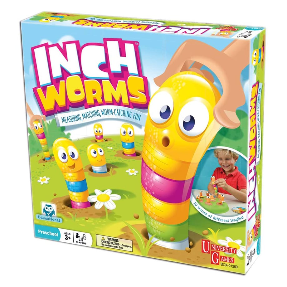 Inch Worms Board Game | Educational Game | Ages 3+ UK