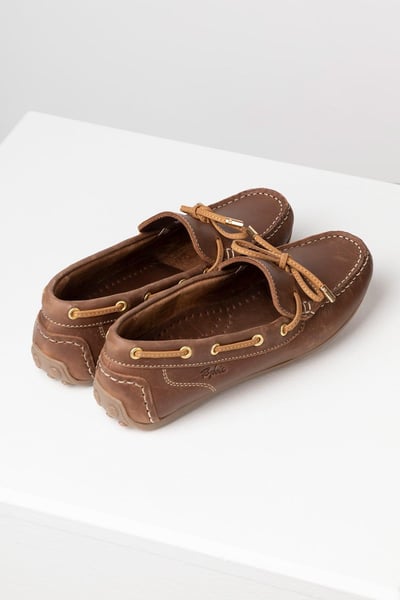 Damen-Fahrer-Loafer – Reighton - Antik Braun