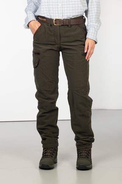 Ladies Shooting Trousers - Danby - Dark Olive