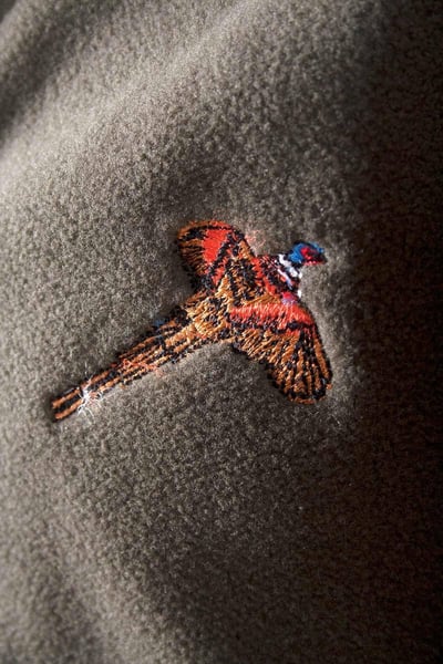 Junior-Fleece mit durchgehendem Reißverschluss - Gransmoor - Olive