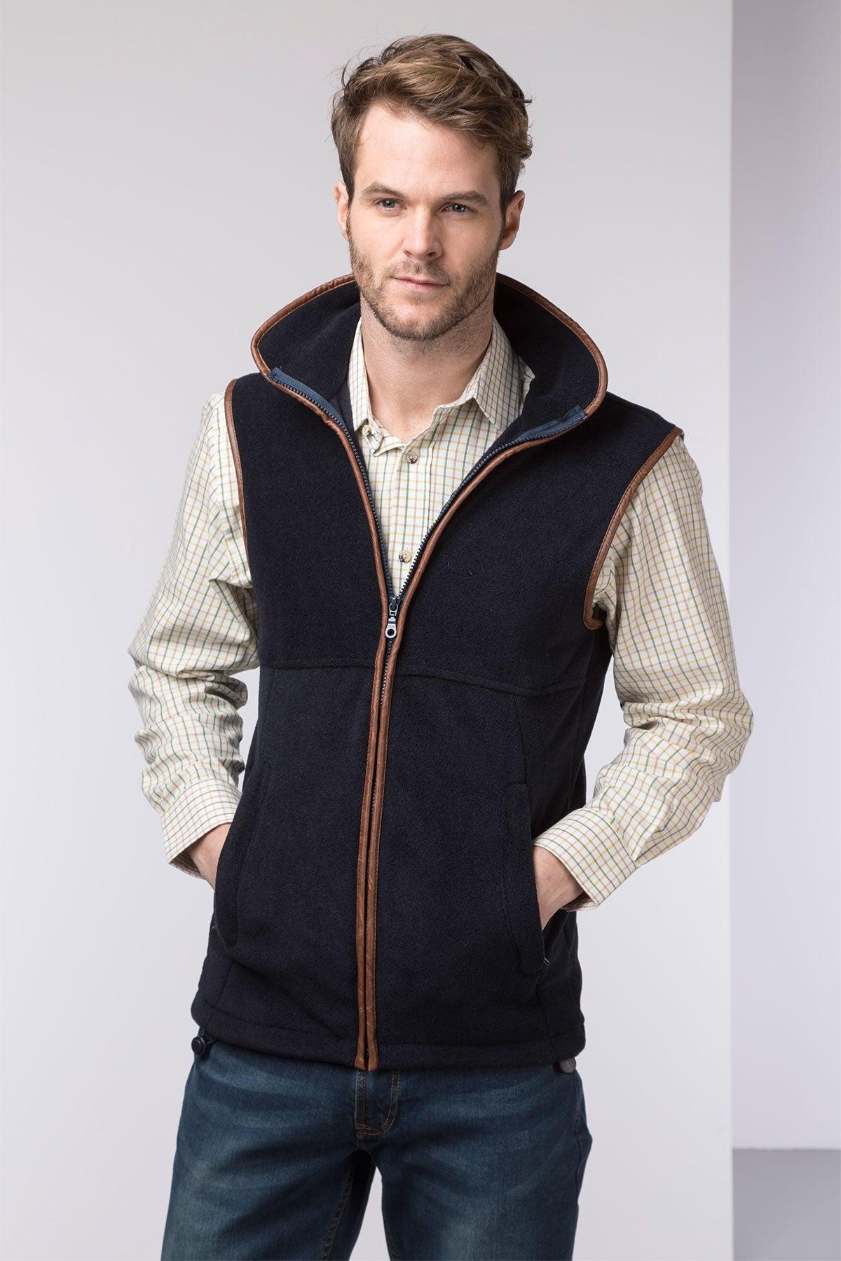 Mens clearance fleece waistcoat