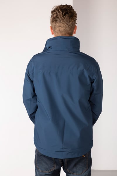 Men's Waterproof Hiking Jacket - Wolds - Dark Navy