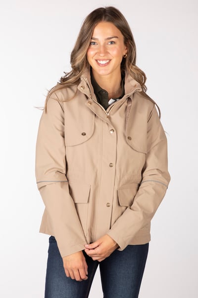 Ladies Short Riding Coat - Askwith II - Tan