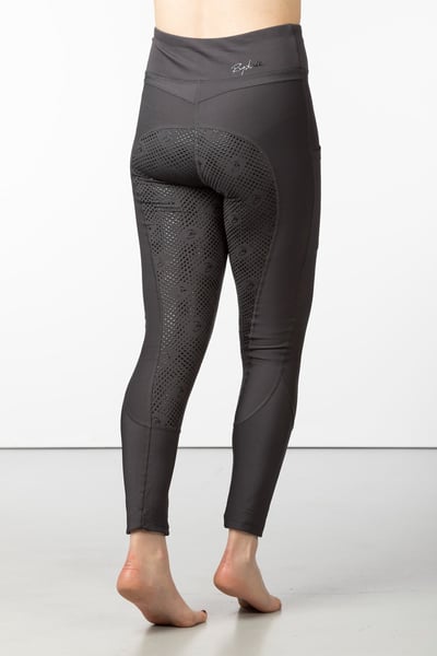 Ladies Riding Tights with Phone Pocket - Askwith II - Dark Grey