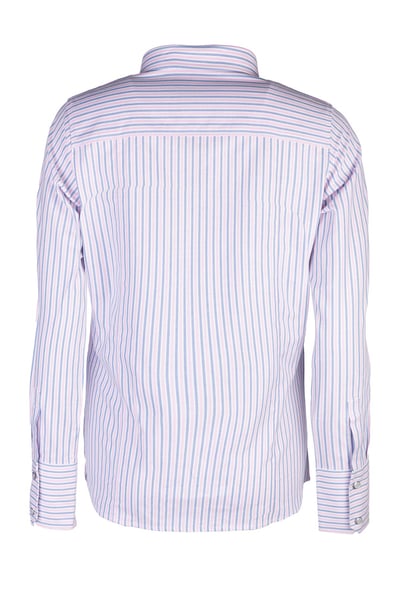 Ladies Striped Shirt - Matilda - Matilda Blue/Pink