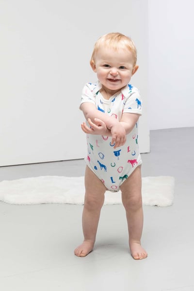 Baby Bodysuits (2 Pack) - Pony Pink