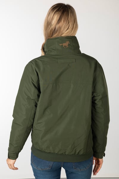 Ladies Equestrian Bomber Jacket - Ripon IV - Dark Green