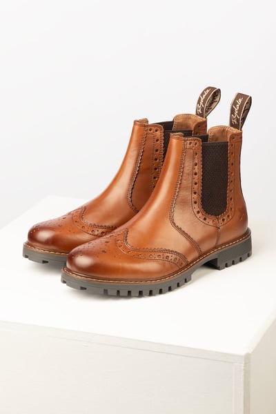 Brogue-Marktstiefel für Herren - Malton IV - Elgin Tan
