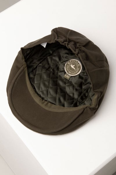 Men's Flat Cap - Danby - Dark Olive