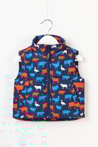 Toddler Padded Splash Gilet - Farmyard