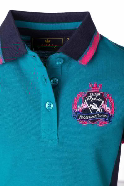 Girl's Polo Shirt - Muston III - Teal