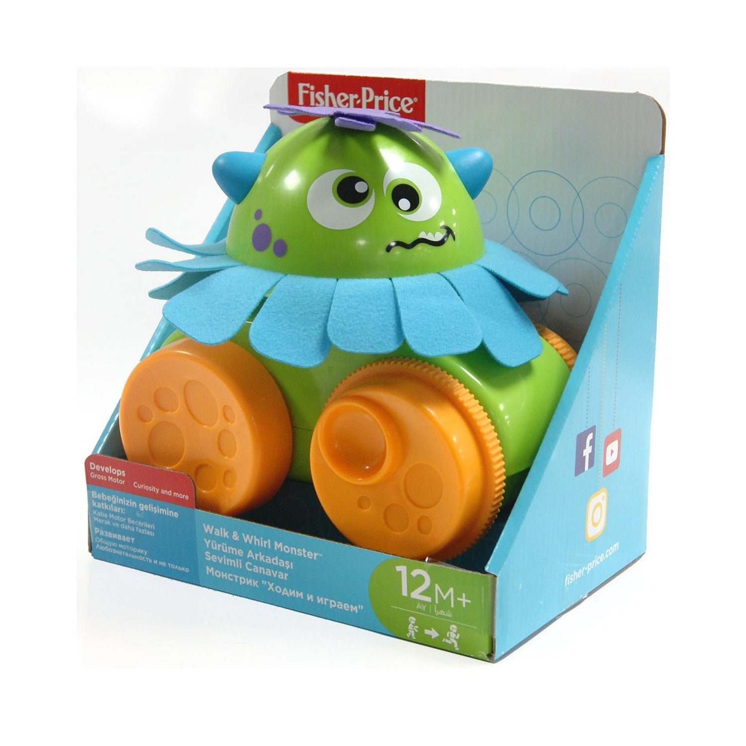 Fisher Price Walk Whirl Monster UK