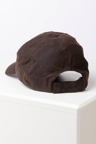Men's Wax Baseball Cap - Danby - Brown