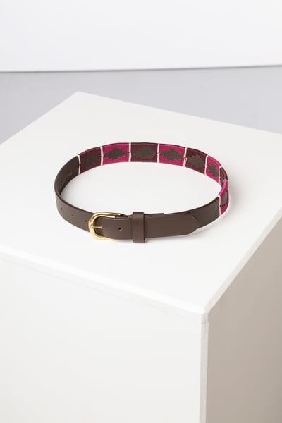 Junior Polo Belts - Askwith - Berry/Damson/Sorbet