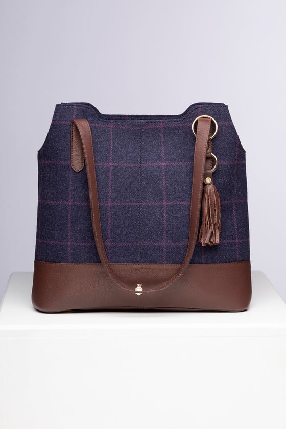 Damen-Beuteltasche aus Tweed DE-BE | Rydale