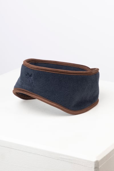 Ladies Fleece Headband - Huggate - Marl Navy