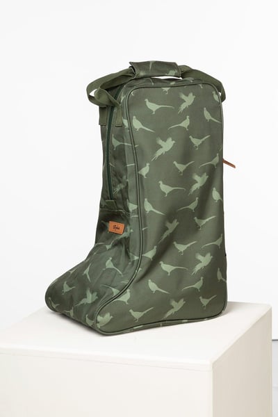 Wellington Boot Bags - Multi Pheasant Khaki